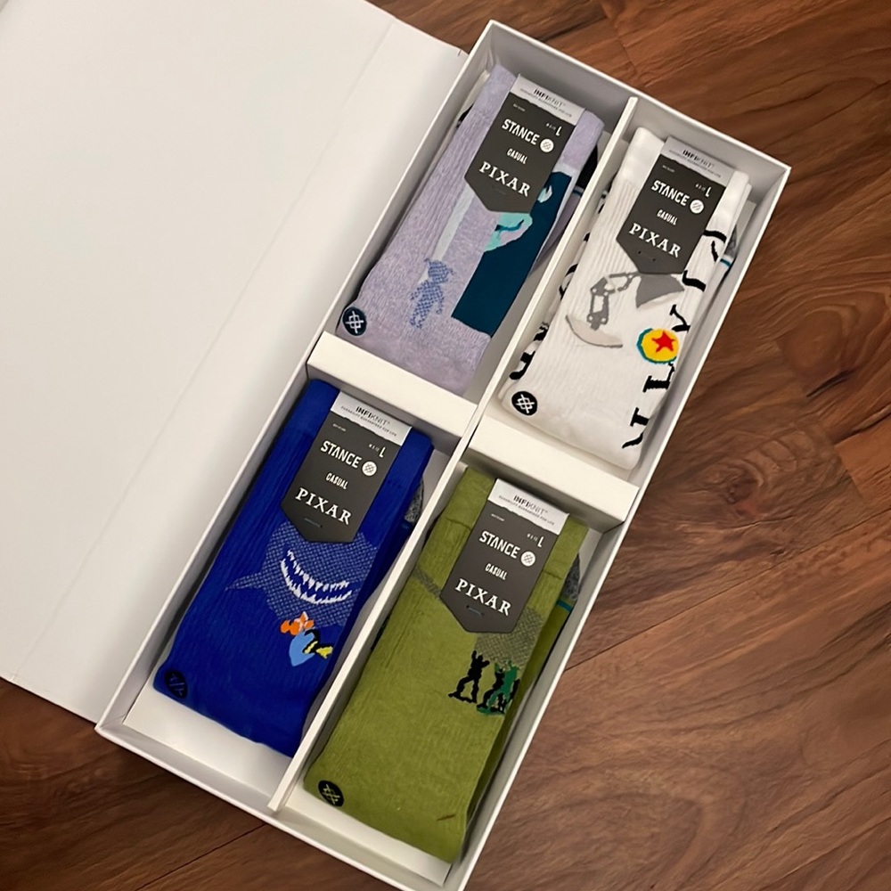 Pixar Stance box sock set